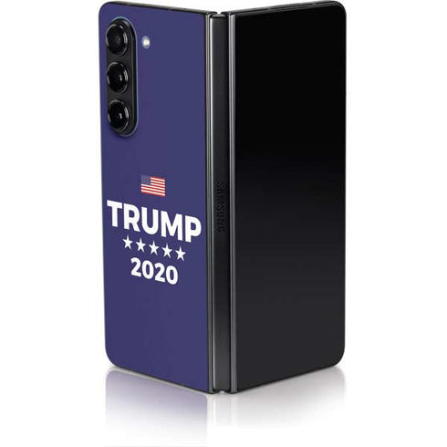 Trump 2020 Blue Galaxy Z Fold5 5G Skin